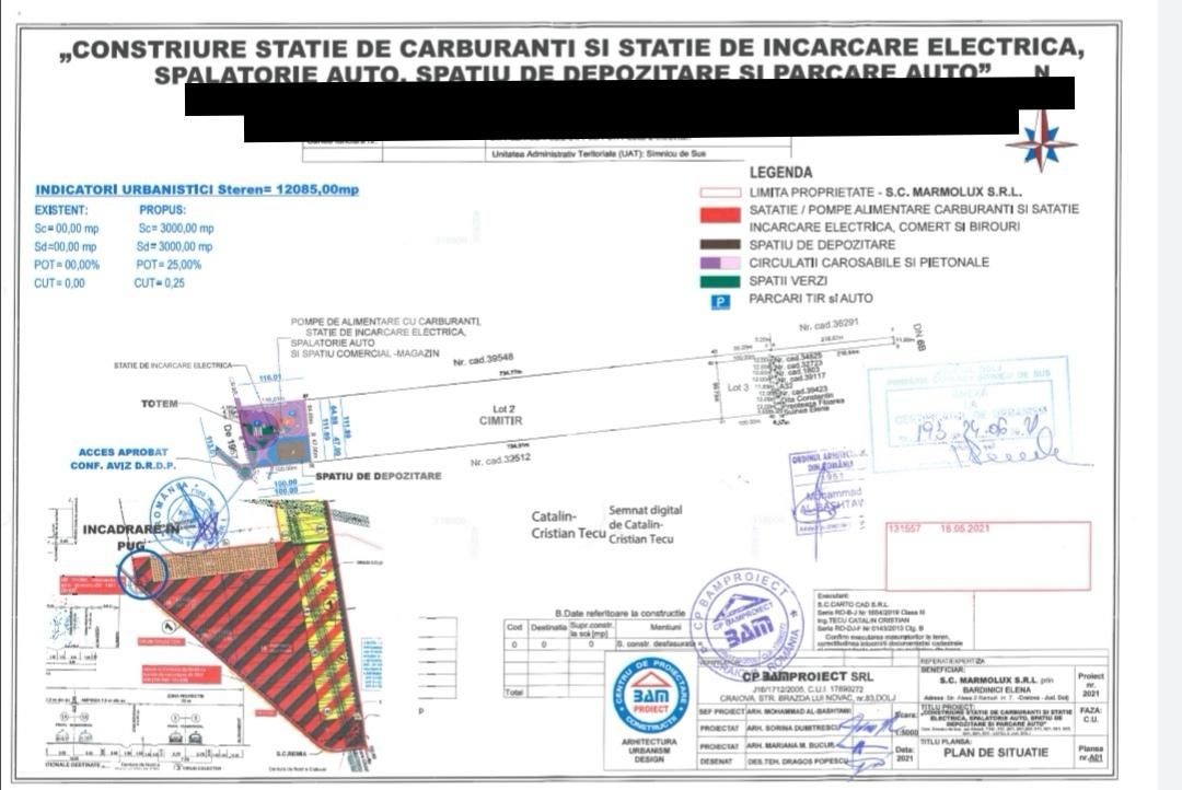 Teren de vânzare Simnicu de Sus  - 96016TV | BLITZ Craiova | Poza1