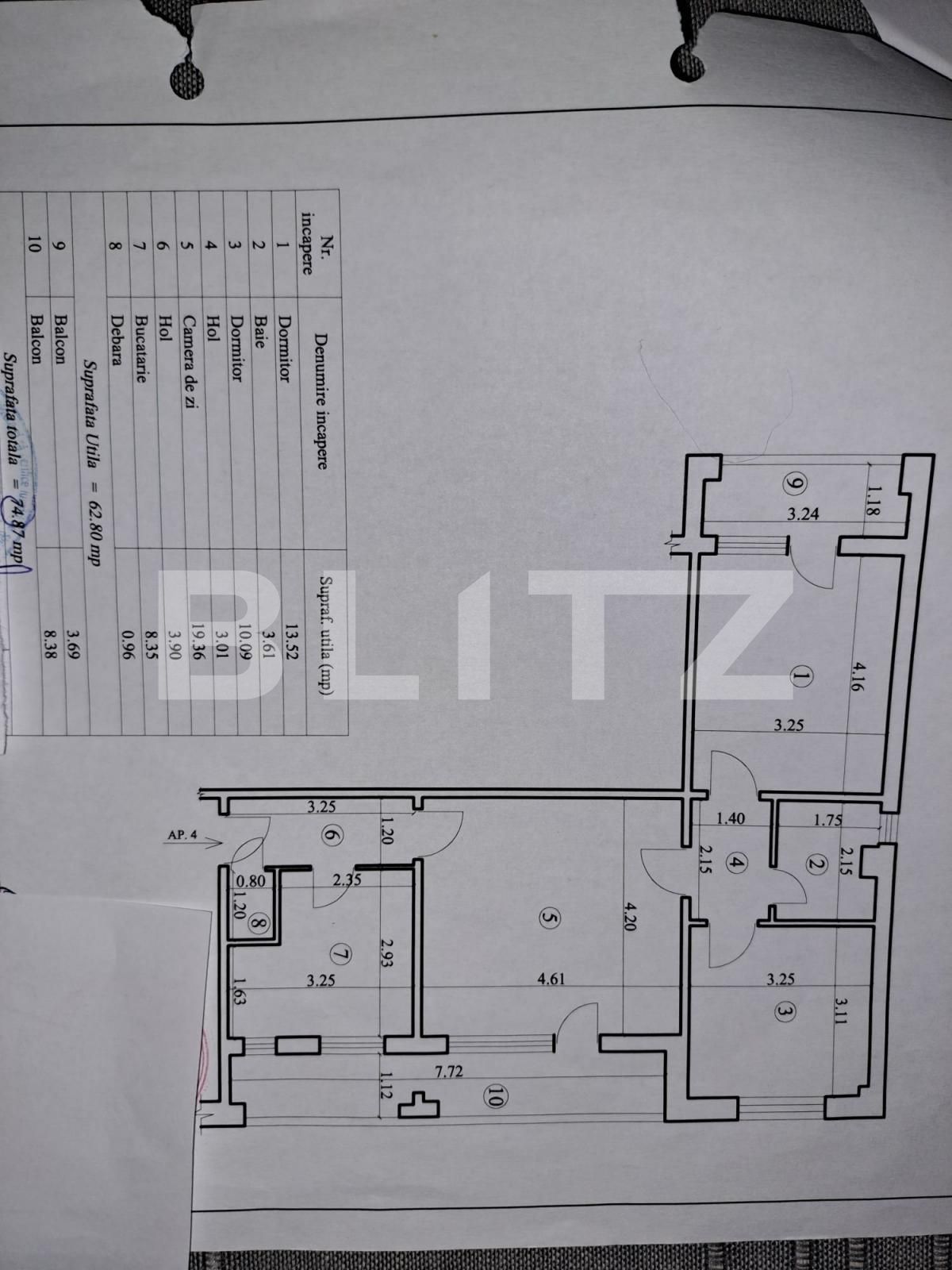 Apartament de vânzare 3 camere Craiovita Noua - 96675AV | BLITZ Craiova | Poza1