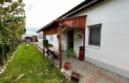 Casă pe parter de 95 mp utili, curte mare de 1.300 mp, Cârcea