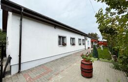 Casă pe parter de 95 mp utili, curte mare de 1.300 mp, Cârcea