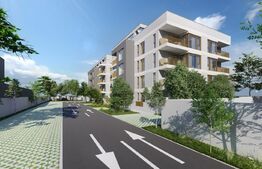 Apartament de 2 camere, 61mp, curte de 83,77, Ansamblu Rezidential zona Gara