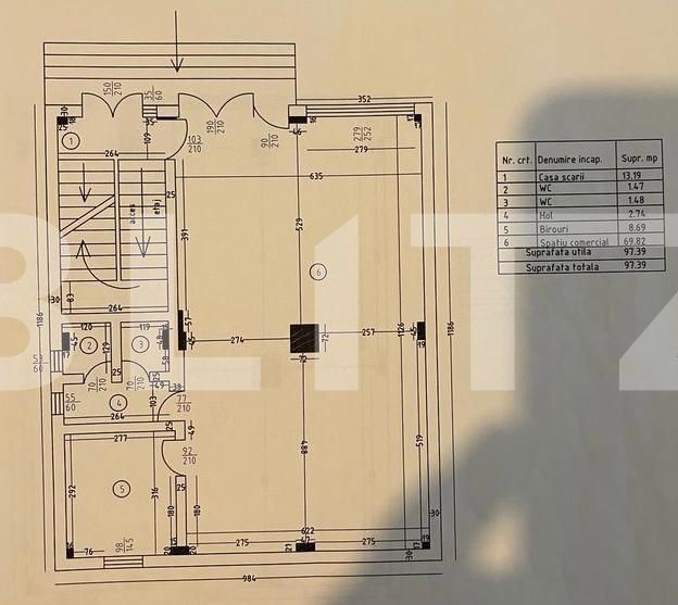 Spațiu comercial de închiriat Brazda lui Novac - 98454SIC | BLITZ Craiova | Poza8