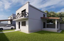 Casă de 100 mp, teren 243 mp,cu terasă,zona Damilla