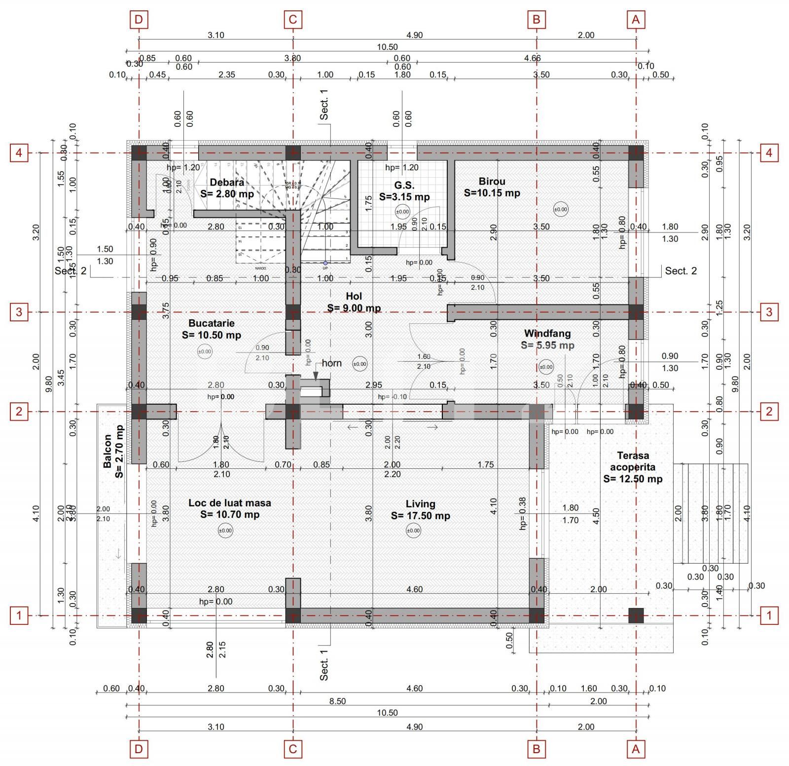 Casa de 3 Dormitoare 237Mp Su