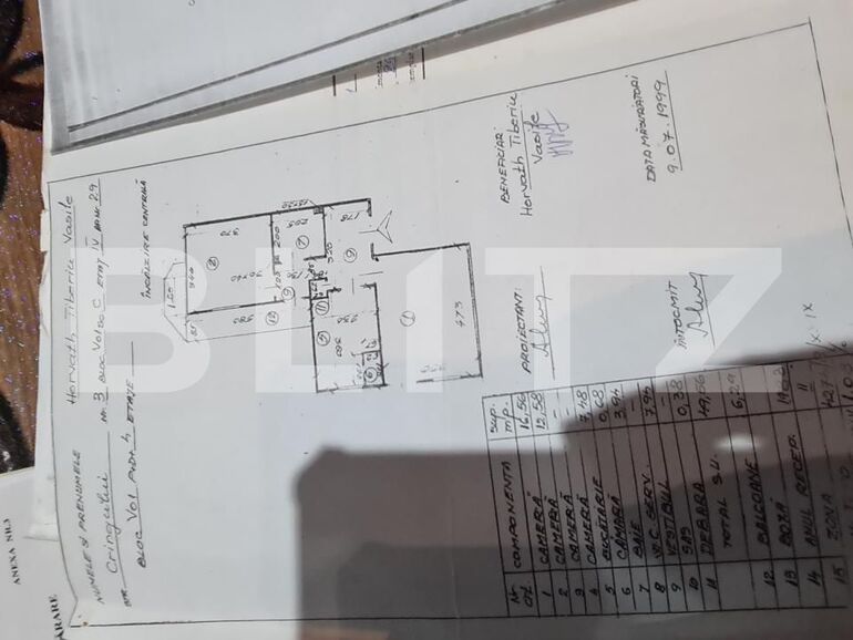 Apartament de vânzare 2 camere Dealul Florilor - 137990AV | BLITZ Dej | Poza1