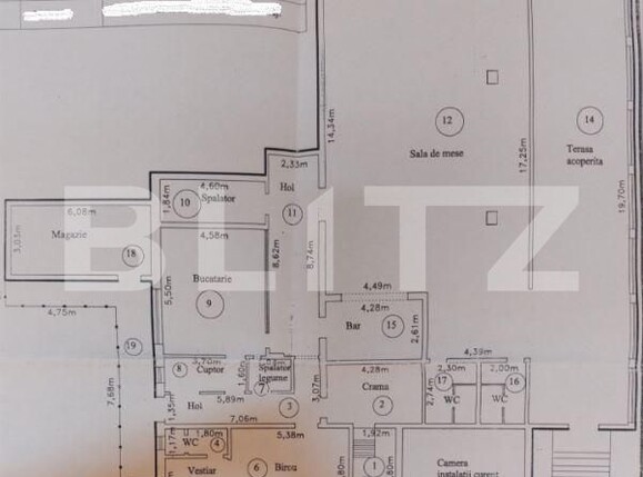 Spațiu comercial de închiriat Est - 139165SIC | BLITZ Dej | Poza15