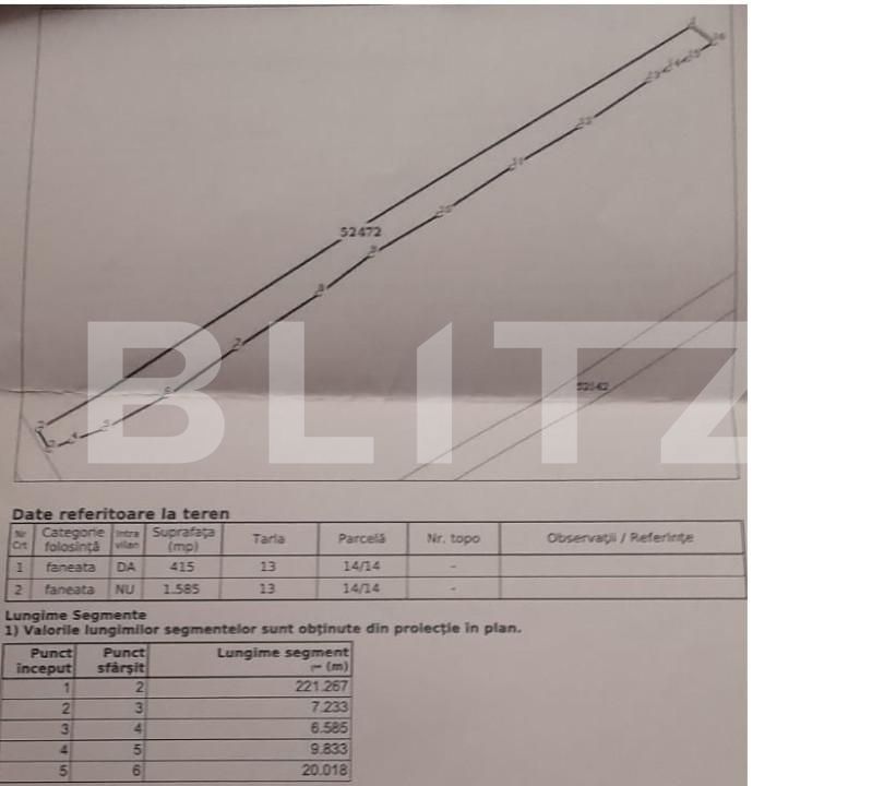 Teren de vânzare Nord - 151228TV | BLITZ Dej | Poza2