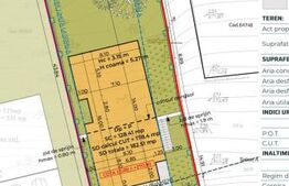 Casă de vanzare,  4 camere, 95 mp, panouri solare,teren 500 mp,