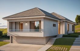 Casă de vanzare,  4 camere, 95 mp, panouri solare,teren 500 mp,