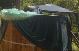 Cabana in zona Gherla, teren 1617 mp, zona linistita – relaxare sau investitie