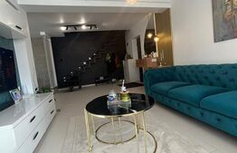 Apartament tip duplex, 100 mp, 4 camere, mobilat modern, curte + parcare Gherla