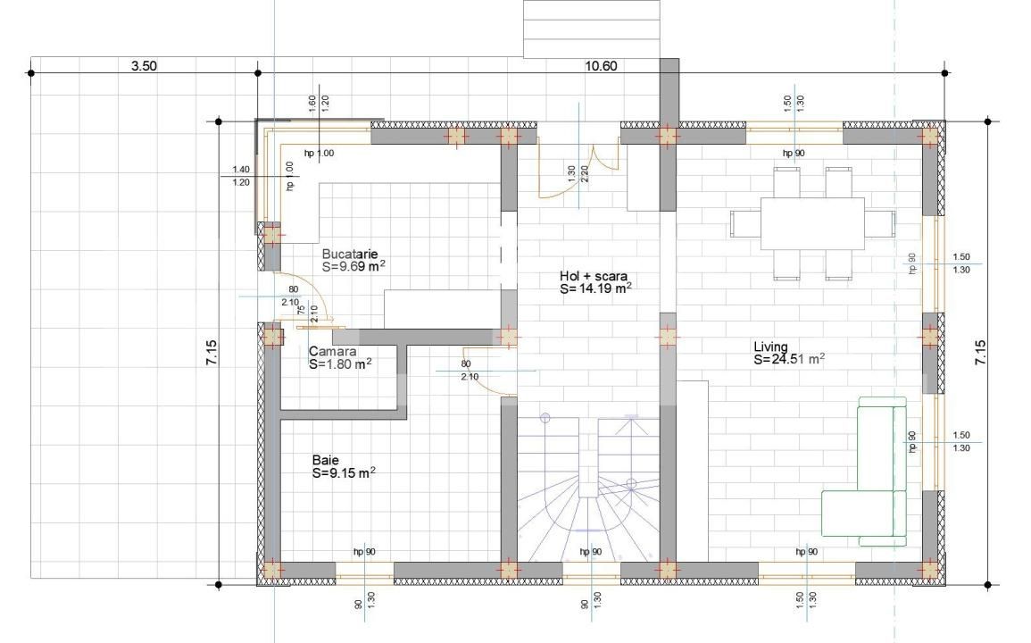 Casa de vânzare 6 camere Est - 200063CV | BLITZ Dej | Poza2