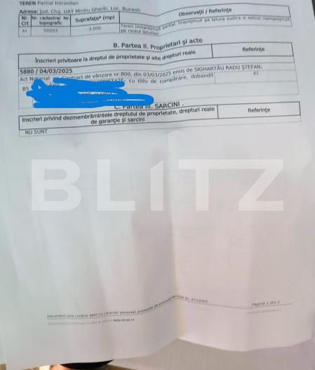 Teren de vânzare Sud - 202159TV | BLITZ Dej | Poza3