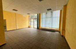 Spațiu comercial de închiriat, 120 mp, vitrină mare – zona Liceul Auto, Deva