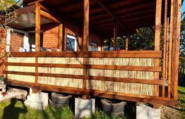 Teren + cabana pe piloi, 661 mp, zona Almasu Sec