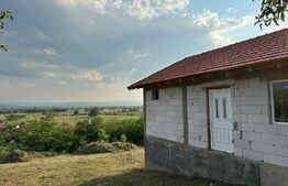 Casă la roșu de vânzare în Chimindia, teren de 1.400 mp, acces 2 drumuri