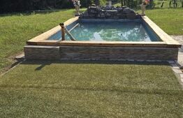 CASA INDEPENDENTĂ ENERGETIC , cu piscină interioară și exterioară 