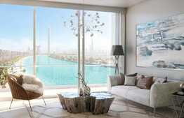 Full Crystal Lagoon & Burj View, Rare Unit