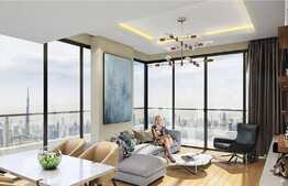 Full Crystal Lagoon & Burj View, Rare Unit