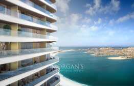 High Floor, Full Palm & Sea View, 3 BR