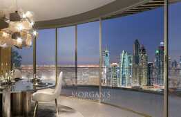 High Floor, Full Palm & Sea View, 3 BR