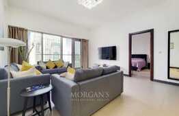 FURNISHED 2 BR FLAT,SEA & CITY VIEW,