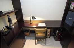 Full Burj Khalifa and Fountain view l Study room