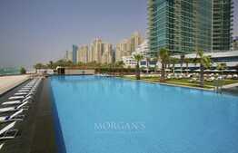 SEA VIEW, HIGH FLOOR, 2 BR A2C, RENTED