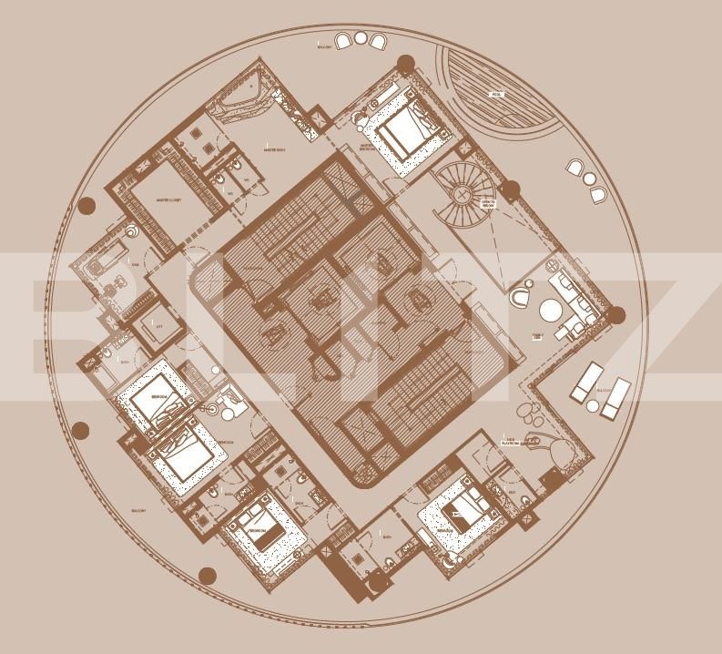 6 Bedroom residence, 1413,97 mp, Jumeirah