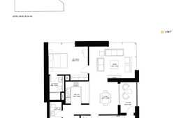 2 Bedroom Apartment, 115 mp, with balcony