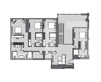 4 Bedroom residence, 416 mp, Downtown Dubai