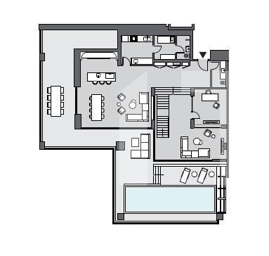 4 Bedroom residence, 416,85 mp, Downtown Dubai