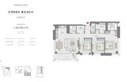 3 Bedroom Apartment, intermediate floor, 125mp + balcony 10mp