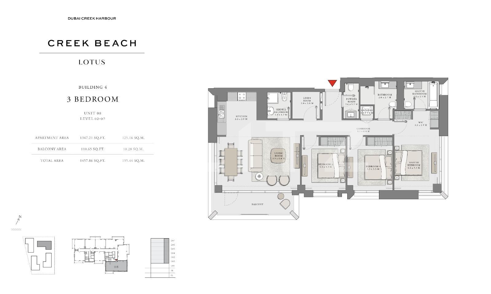 Apartament de vânzare 4 camere Dubai Creek Harbour - 86904AV | BLITZ Dubai | Poza2