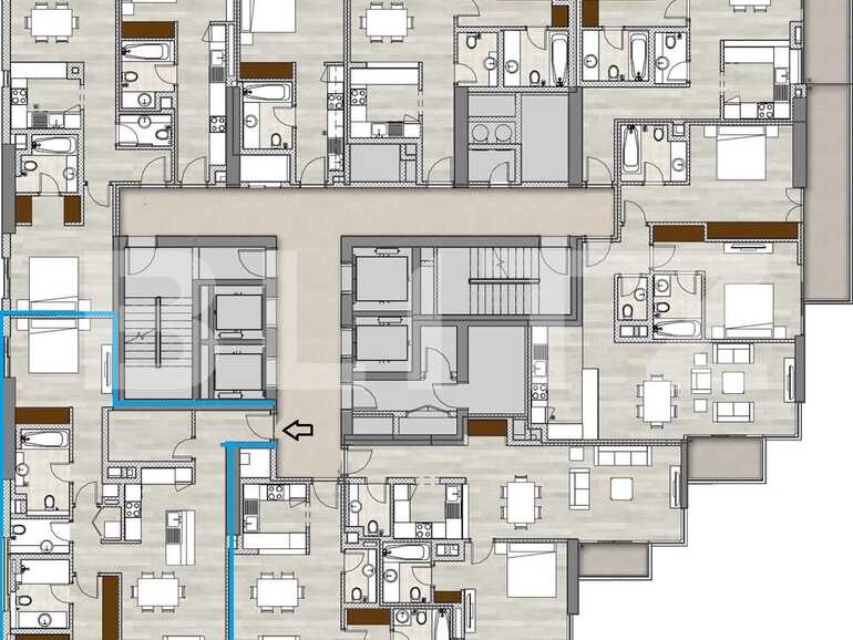 Apartament de vânzare 3 camere Dubai Marina - 86913AV | BLITZ Dubai | Poza1