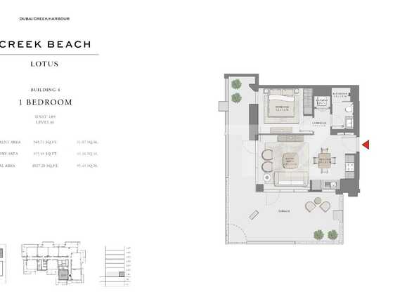 Apartament de vânzare 2 camere Dubai Creek Harbour - 86925AV | BLITZ Dubai | Poza2