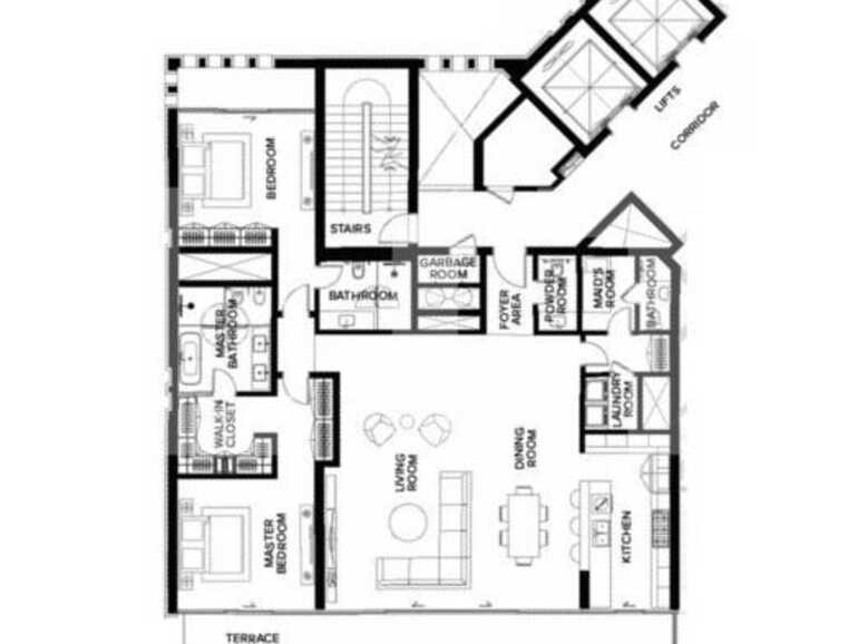 Apartament de vânzare 2 camere Downtown Dubai - 86998AV | BLITZ Dubai | Poza1