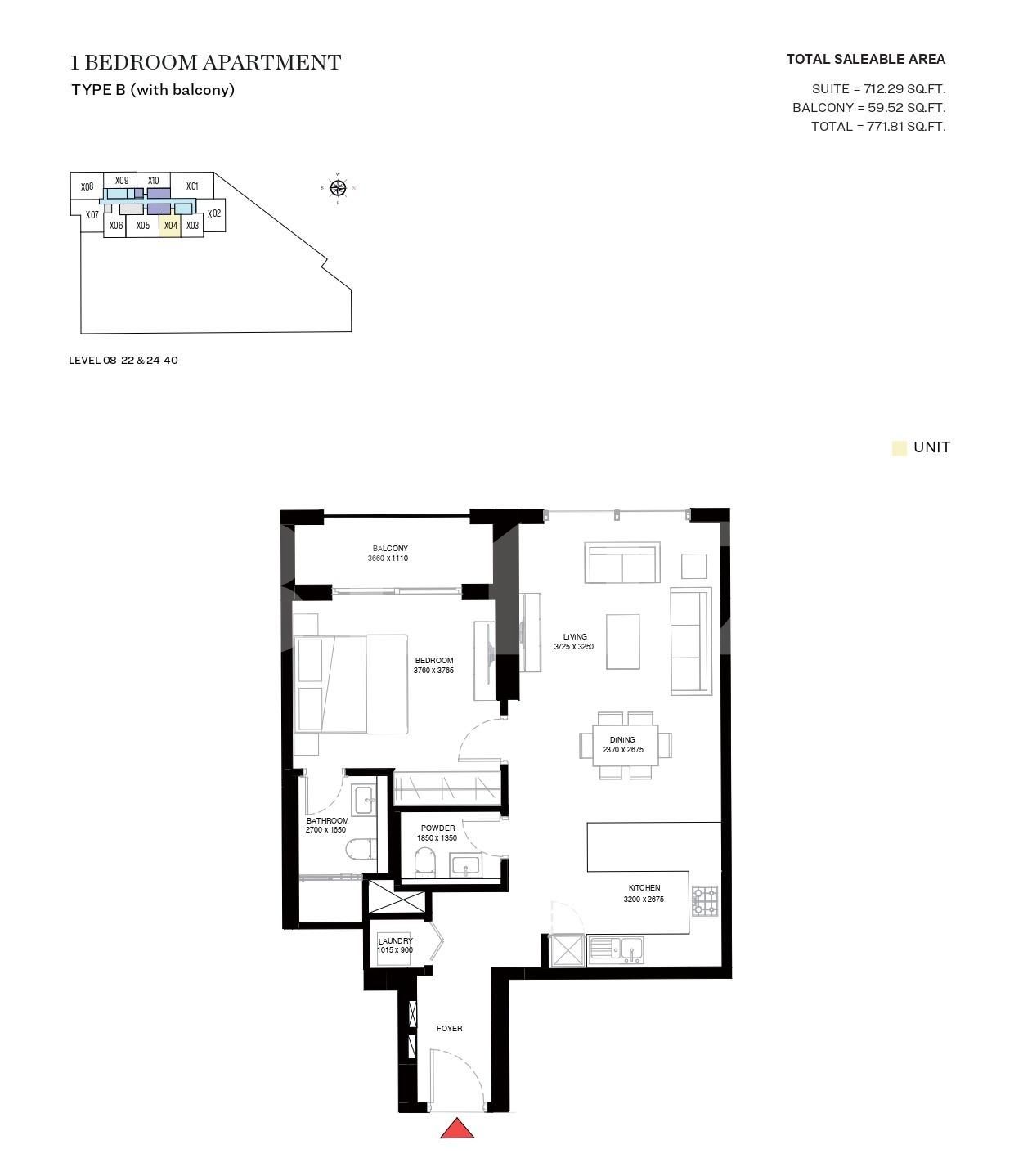 Apartament de vânzare 2 camere Sobha Hartland - 87094AV | BLITZ Dubai | Poza4