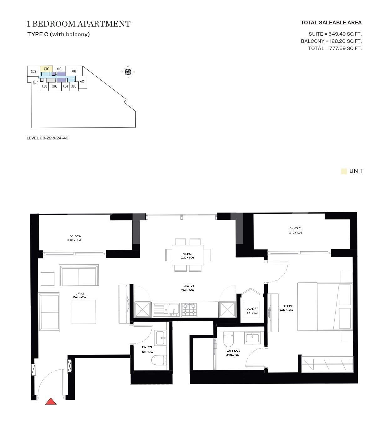 Apartament de vânzare 2 camere Sobha Hartland - 87100AV | BLITZ Dubai | Poza4
