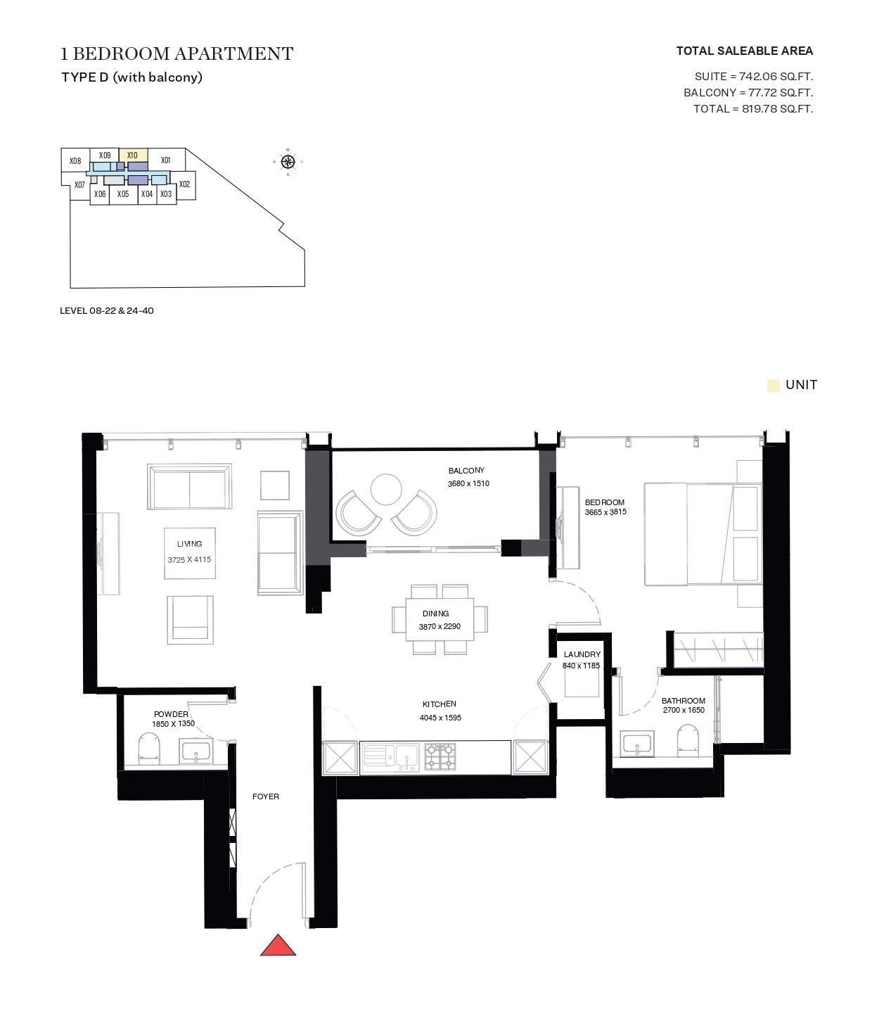 Apartament de vânzare 2 camere Sobha Hartland - 87105AV | BLITZ Dubai | Poza4