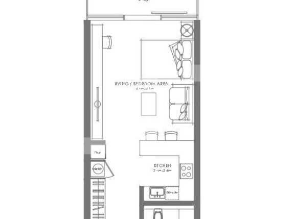 Garsonieră de vânzare Abu Dhabi - 87108AV | BLITZ Dubai | Poza2