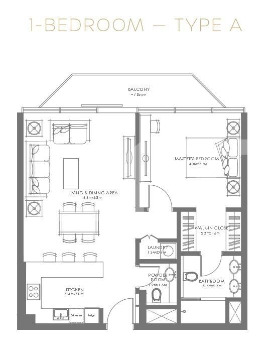 Apartament de vânzare 2 camere Abu Dhabi - 87112AV | BLITZ Dubai | Poza2
