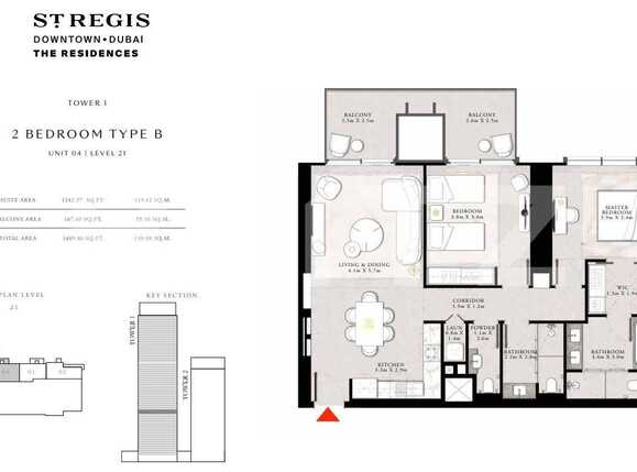 Apartament de vânzare 3 camere Downtown Dubai - 87113AV | BLITZ Dubai | Poza1