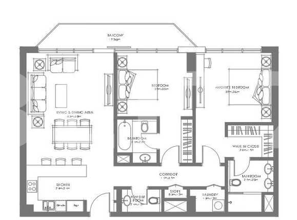 Apartament de vânzare 3 camere Abu Dhabi - 87114AV | BLITZ Dubai | Poza2