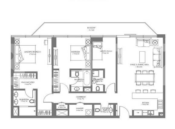 Apartament de vânzare 4 camere Abu Dhabi - 87119AV | BLITZ Dubai | Poza2
