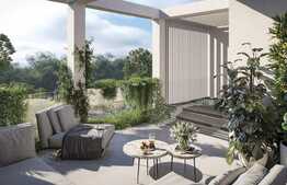 3-storey four-bedroom townhouse, 245 mp, 2 terraces 21,6 mp+52,8mp, 1 pool, Al Barari   