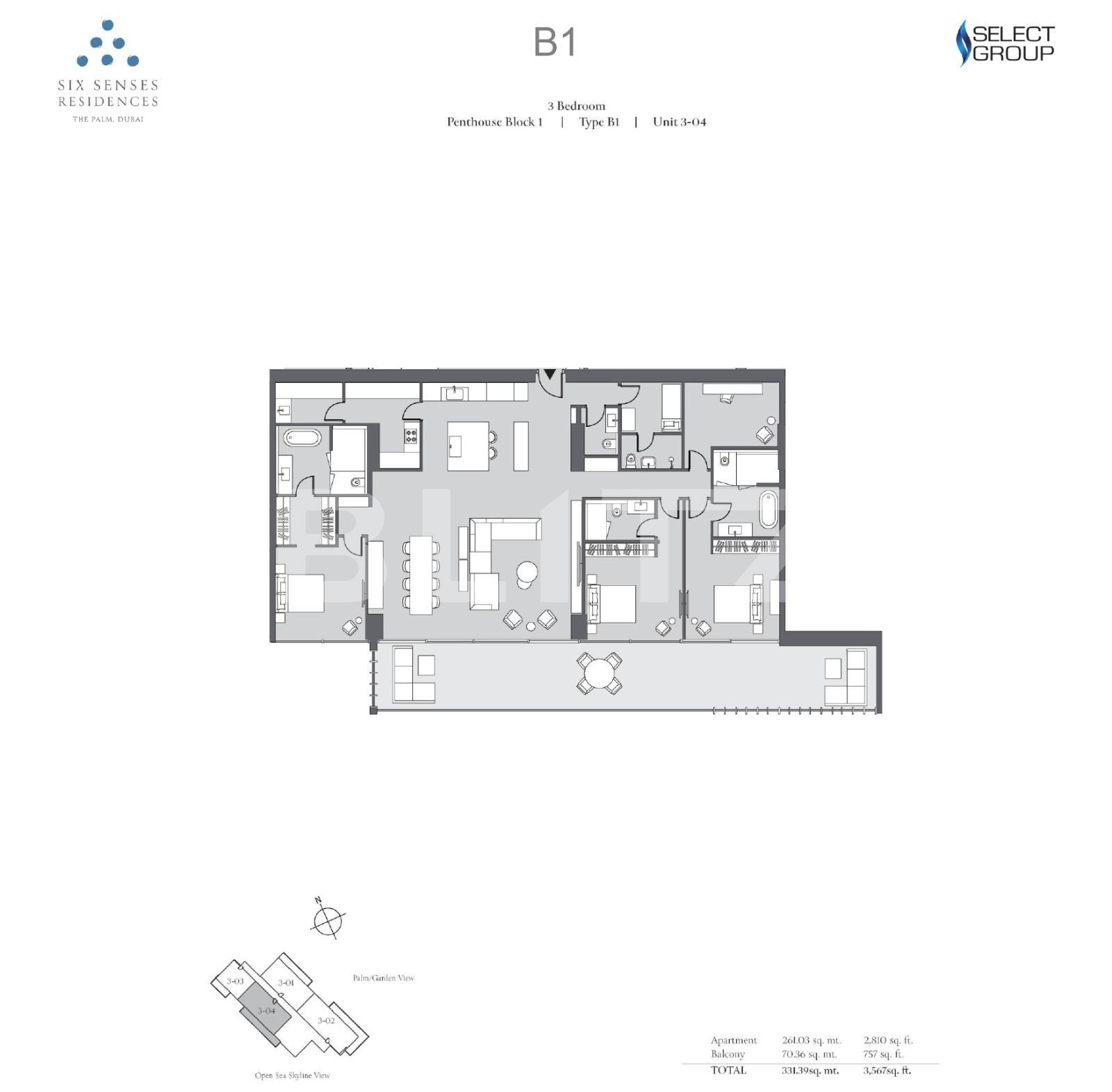 Apartament de vânzare 4 camere Downtown Dubai - 87571AV | BLITZ Dubai | Poza9