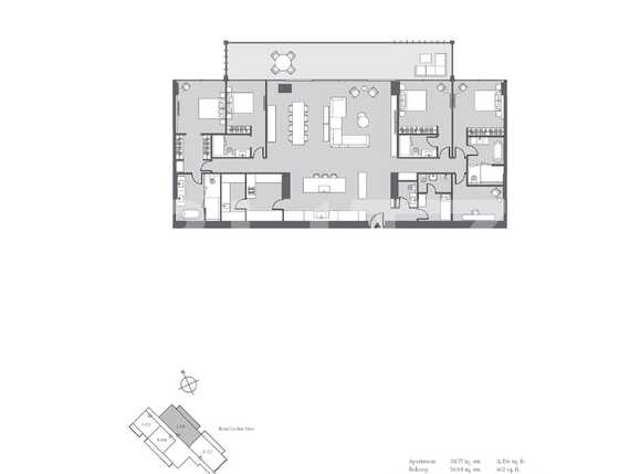 Apartament de vânzare 4+ camere Downtown Dubai - 87572AV | BLITZ Dubai | Poza2