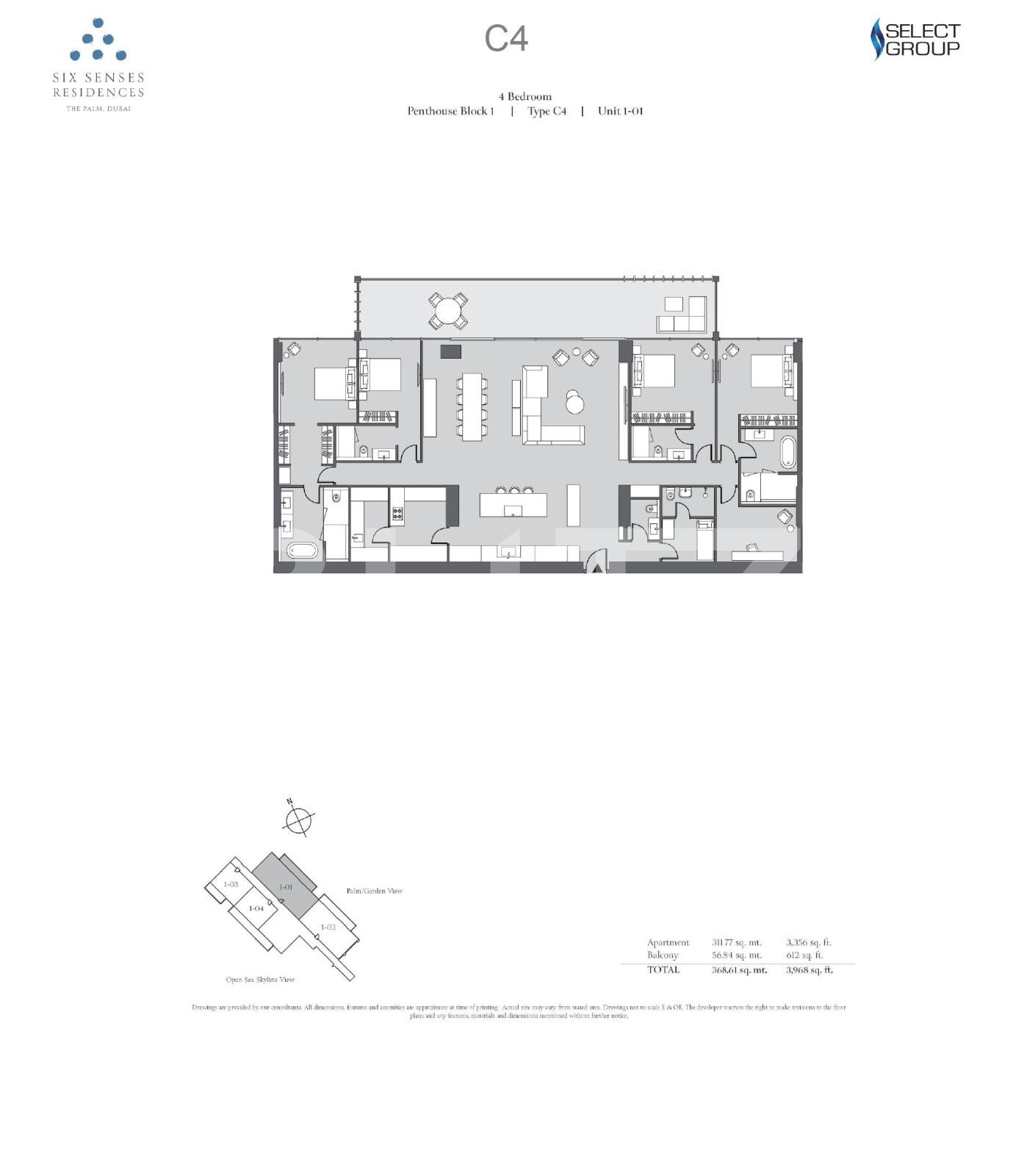 Apartament de vânzare 4+ camere Downtown Dubai - 87572AV | BLITZ Dubai | Poza2