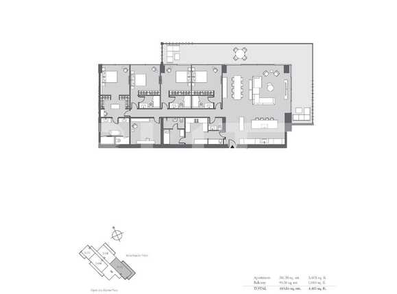 Apartament de vânzare 4+ camere Downtown Dubai - 87582AV | BLITZ Dubai | Poza2